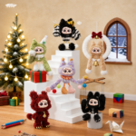 Colliegogo OPPS! Vinyl Plush Pendant Blind Box, 6PCs Mystery Figures Collectible Toys - Image 6